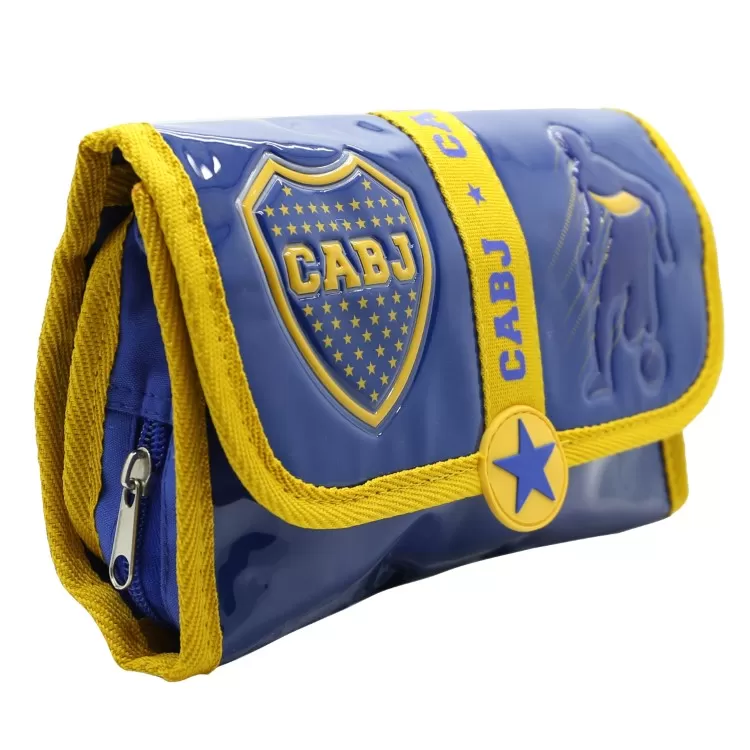Cartuchera Escolar Cresko 2026 Boca Juniors Desplegable Art.BO276